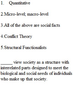 Chapter 1 Quiz